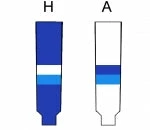 Modelline Knit Ice Hockey Socks - Barys Astana 3 Modelline Knit Ice Hockey Socks - Barys Astana