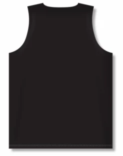 Athletic (AK) Knit Athletic Knit (AK) BR1105A-221 Adult Black/White Reversible League Basketball Jersey