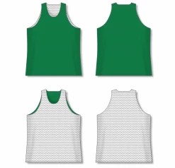 Athletic (AK) Knit Athletic Knit (AK) BR1302Y-210 Youth Kelly Green/White Reversible League Basketball Jersey Hockey