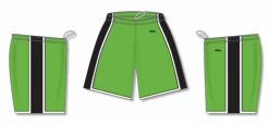 Athletic (AK) Knit Athletic Knit (AK) BS1735Y-107 Youth Lime Green/Black/White Pro Basketball Shorts