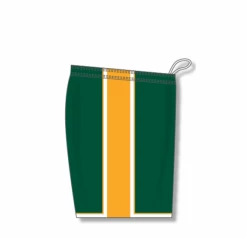 Athletic (AK) Knit Athletic Knit (AK) BS1735Y-439 Youth Dark Green/Gold/White Pro Basketball Shorts