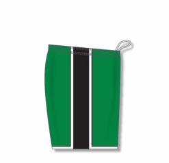 Athletic (AK) Knit Athletic Knit (AK) BS1735A-440 Adult Kelly Green/Black/White Pro Basketball Shorts