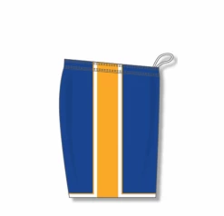 Athletic (AK) Knit Athletic Knit (AK) BS1735Y-447 Youth Royal Blue/Gold/White Pro Basketball Shorts