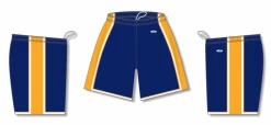 Athletic (AK) Knit Athletic Knit (AK) BS1735Y-460 Youth Navy/Gold/White Pro Basketball Shorts