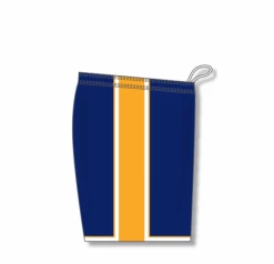 Athletic (AK) Knit Athletic Knit (AK) BS1735A-460 Adult Navy/Gold/White Pro Basketball Shorts