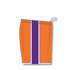 Athletic (AK) Knit Athletic Knit (AK) BS1735Y-477 Youth Orange/Purple/White Pro Basketball Shorts