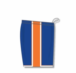 Athletic (AK) Knit Athletic Knit (AK) BS1735Y-482 Youth Royal Blue/Orange/White Pro Basketball Shorts