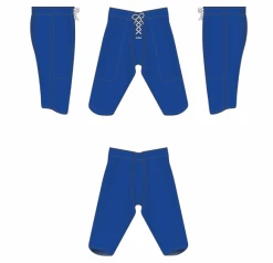 Athletic (AK) Knit Athletic Knit (AK) F205-002 Royal Blue Pro Football Pants