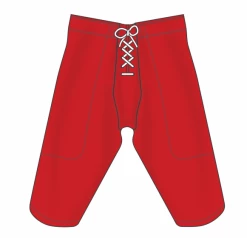 Athletic (AK) Knit Athletic Knit (AK) F205-005 Red Pro Football Pants