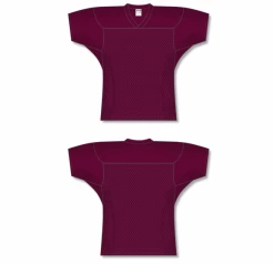 Athletic (AK) Knit Athletic Knit (AK) F810-009 Maroon Pro Football Jersey