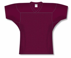 Athletic (AK) Knit Athletic Knit (AK) F810-009 Maroon Pro Football Jersey