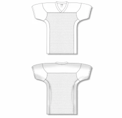 Athletic (AK) Knit Hockey Athletic Knit (AK) F820-000 White Pro Football Jersey