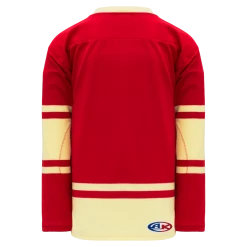 Athletic (AK) Knit Athletic Knit (AK) H550BKA-ALL732BK Pro Series - Adult Knitted 2004 NHL All Stars Red Hockey Jersey