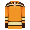 Athletic (AK) Knit Athletic Knit (AK) H550BKA-BOS291BK Pro Series - Adult Knitted Boston Bruins Winter Classic Gold Hockey Jersey