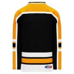 Athletic (AK) Knit Athletic Knit (AK) H550BKY-BOS300BK Pro Series - Youth Knitted Boston Bruins Black Hockey Jersey