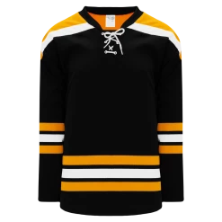 Athletic (AK) Knit Athletic Knit (AK) H550BKY-BOS498BK Pro Series - Youth Knitted 2007 Boston Bruins Black Hockey Jersey