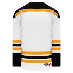 Athletic (AK) Knit Athletic Knit (AK) H550BKY-BOS499BK Pro Series - Youth Knitted 2007 Boston Bruins White Hockey Jersey