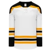 Athletic (AK) Knit Athletic Knit (AK) H550BKY-BOS499BK Pro Series - Youth Knitted 2007 Boston Bruins White Hockey Jersey