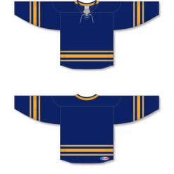 Athletic (AK) Knit Athletic Knit (AK) H550BY-BUF692B Youth 2017 Buffalo Sabres Navy Hockey Jersey
