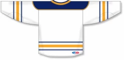 Athletic (AK) Knit Athletic Knit (AK) H550BY-BUF693B Youth 2017 Buffalo Sabres White Hockey Jersey