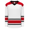 Athletic (AK) Knit Athletic Knit (AK) H550BKY-CAR528BK Pro Series - Youth Knitted 2013 Carolina Hurricanes White Hockey Jersey