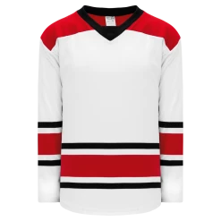 Athletic (AK) Knit Athletic Knit (AK) H550BKY-CAR528BK Pro Series - Youth Knitted 2013 Carolina Hurricanes White Hockey Jersey