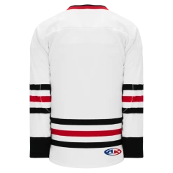 Athletic (AK) Knit Athletic Knit (AK) H550BKY-CHI365BK Pro Series - Youth Knitted 2007 Chicago Blackhawks White Hockey Jersey