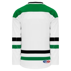 Athletic (AK) Knit Athletic Knit (AK) H550BKA-DAL377BK Pro Series - Adult Knitted 2013 Dallas Stars White Hockey Jersey