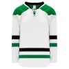 Athletic (AK) Knit Athletic Knit (AK) H550BKY-DAL377BK Pro Series - Youth Knitted 2013 Dallas Stars White Hockey Jersey