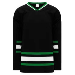 Athletic (AK) Knit Athletic Knit (AK) H550BKY-DAL506BK Pro Series - Youth Knitted Dallas Stars Black Hockey Jersey