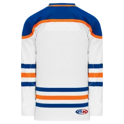 Athletic (AK) Knit Athletic Knit (AK) H550BKA-EDM821BK Pro Series - Adult Knitted Edmonton Oilers White Hockey Jersey