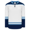 Athletic (AK) Knit Athletic Knit (AK) H550BKY-FLO667BK Pro Series - Youth Knitted 2010 Florida Panthers Third White Hockey Jersey