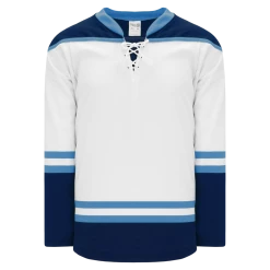Athletic (AK) Knit Athletic Knit (AK) H550BKY-FLO667BK Pro Series - Youth Knitted 2010 Florida Panthers Third White Hockey Jersey