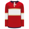 Athletic (AK) Knit Athletic Knit (AK) H550BKY-FLO668BK Pro Series - Youth Knitted 2016 Florida Panthers Red Hockey Jersey