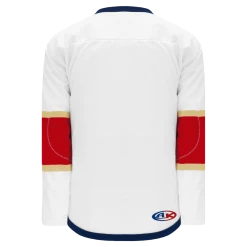 Athletic (AK) Knit Athletic Knit (AK) H550BKA-FLO669BK Pro Series - Adult Knitted 2016 Florida Panthers White Hockey Jersey