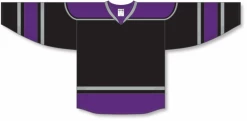 Athletic (AK) Knit Athletic Knit (AK) H550BY-LAS880B New Youth 1998 Los Angeles Kings Black Hockey Jersey