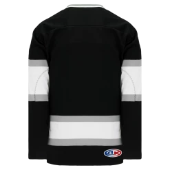 Athletic (AK) Knit Athletic Knit (AK) H550BKA-LAS941BK Pro Series - Adult Knitted Old Los Angeles Kings Black Hockey Jersey
