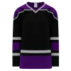 Athletic (AK) Knit Athletic Knit (AK) H550BKA-LAS951BK Pro Series - Adult Knitted 1998 Los Angeles Kings Black Hockey Jersey