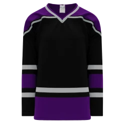 Athletic (AK) Knit Athletic Knit (AK) H550BKY-LAS951BK Pro Series - Youth Knitted 1998 Los Angeles Kings Black Hockey Jersey