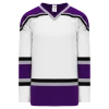Athletic (AK) Knit Athletic Knit (AK) H550BKA-LAS952BK Pro Series - Adult Knitted 1998 Los Angeles Kings White Hockey Jersey
