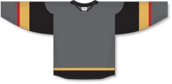Athletic (AK) Knit Athletic Knit (AK) H550BY-LAV394B Youth 2017 Las Vegas Golden Knights Charcoal Hockey Jersey