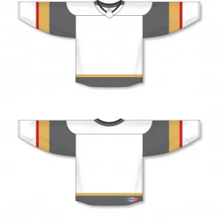 Athletic (AK) Knit Athletic Knit (AK) H550BY-LAV395B Youth 2017 Las Vegas Golden Knights White Hockey Jersey