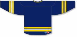 Athletic (AK) Knit Athletic Knit (AK) H550BY-MIC787B New Youth 2011 University Of Michigan Wolverines Navy Hockey Jersey