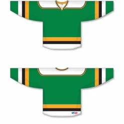 Athletic (AK) Knit Athletic Knit (AK) H550BY-MIN864B New Youth 1988 Minnesota North Stars Kelly Green Hockey Jersey
