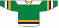 Athletic (AK) Knit Athletic Knit (AK) H550BY-MIN864B New Youth 1988 Minnesota North Stars Kelly Green Hockey Jersey