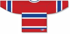 Athletic (AK) Knit Athletic Knit (AK) H550BA-MON782B Adult 2017 Montreal Canadiens Red Hockey Jersey