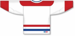 Athletic (AK) Knit Athletic Knit (AK) H550BY-MON783B Youth 2017 Montreal Canadiens White Hockey Jersey