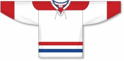 Athletic (AK) Knit Athletic Knit (AK) H550BY-MON783B Youth 2017 Montreal Canadiens White Hockey Jersey