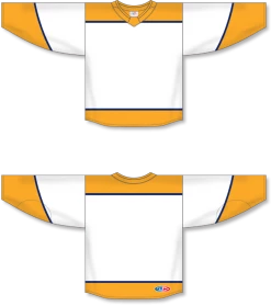 Athletic (AK) Knit Athletic Knit (AK) H550BA-NAS676B Adult 2017 Nashville Predators White Hockey Jersey