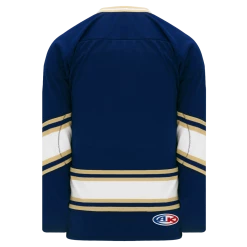 Athletic (AK) Knit Athletic Knit (AK) H550BKA-NDA520BK Pro Series - Adult Knitted University Of Notre Dame Fightin' Irish Navy Hockey Jersey